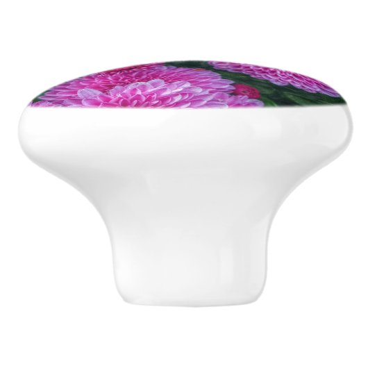 紫の梅 セラミックノブ (側面)