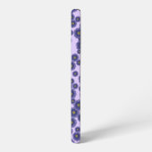 紫の梅 SAMSUNG GALAXYケース (左側面)