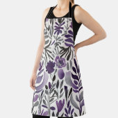 紫の植物要素 エプロン (インサイチュ)