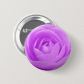 紫の椿ボタン 缶バッジ (正面&裏面)