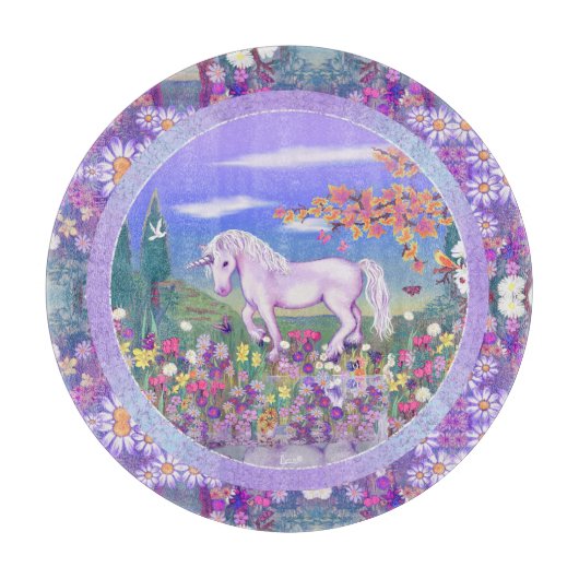 紫の楽園の裁断ボード カッティングボード (正面)