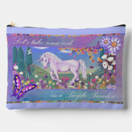 紫の楽園 アクセサリーポーチ