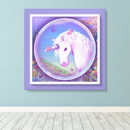 紫の楽園 キャンバスプリント