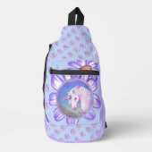 紫の楽園 スリングバッグ (正面)