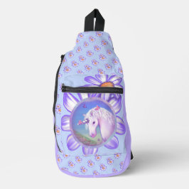 紫の楽園 スリングバッグ