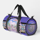 紫の楽園 ダッフルバッグ (右コーナー)