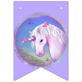 紫の楽園 バンティングフラッグ (第2の旗)