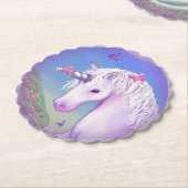 紫の楽園 ペーパーコースター (アングル)