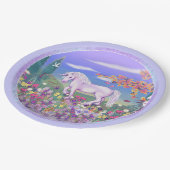 紫の楽園 ペーパープレート (アングル)