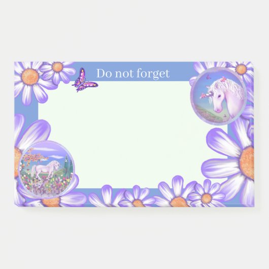 紫の楽園 ポストイット (正面)