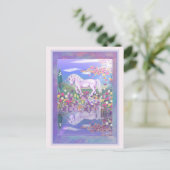 紫の楽園 ポストカード (スタンド正面)