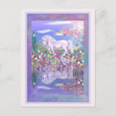 紫の楽園 ポストカード (正面)