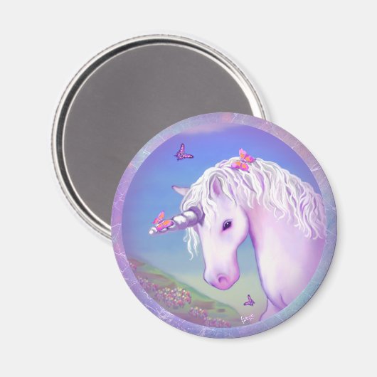 紫の楽園 マグネット (正面/裏面)