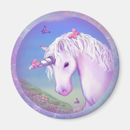 紫の楽園 マグネット (正面)