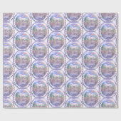 紫の楽園 ラッピングペーパー (フラット)