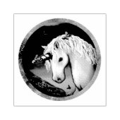 紫の楽園 ラバースタンプ (インプリント)