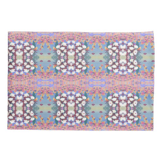 紫の楽園 枕カバー (裏面)