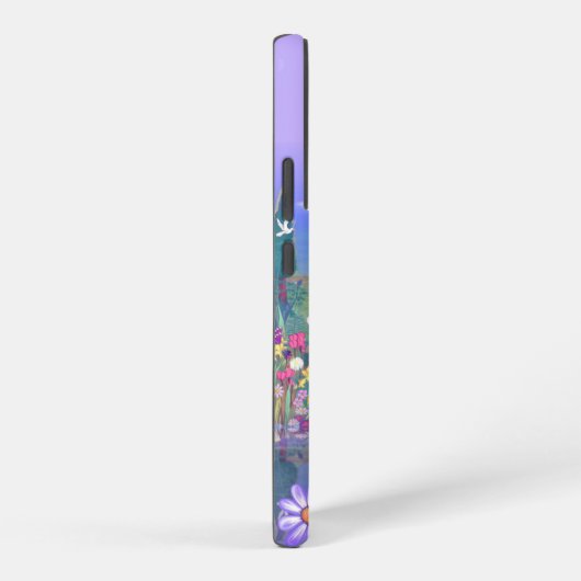 紫の楽園 SAMSUNG GALAXYケース (右側面)