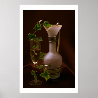 紫の構図 ポスター