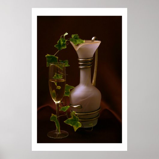 紫の構図 ポスター (正面)