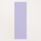 紫の模様の黄色の円 ヨガマット (裏面)