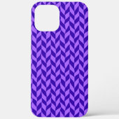紫の模様 Case-Mate iPhoneケース (裏面)