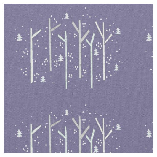 紫の樺の木の木 ファブリック (クローズアップ)