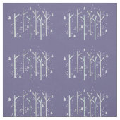 紫の樺の木の木 ファブリック (見本)