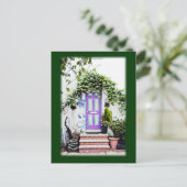 紫の歓迎の入り口 ポストカード (スタンド正面)