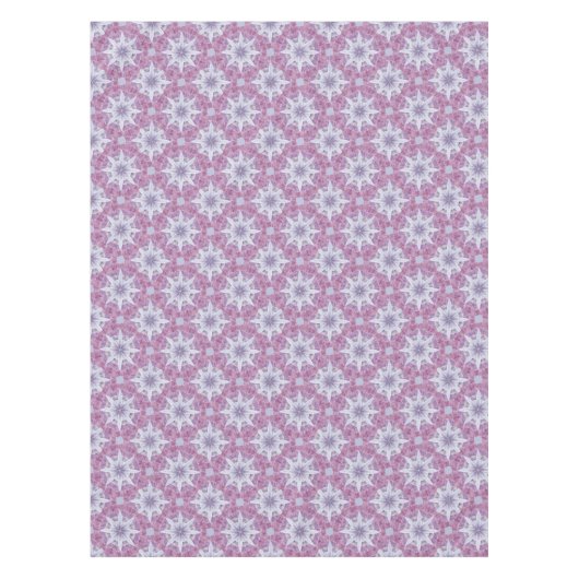 紫の水彩風車のテーブルクロス テーブルクロス (正面)