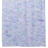 紫の水彩 シャワーカーテン (正面)