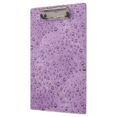 紫の水滴 クリップボード (左)