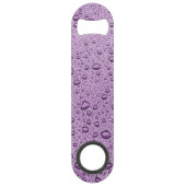 紫の水滴 スピード栓抜き (裏面)