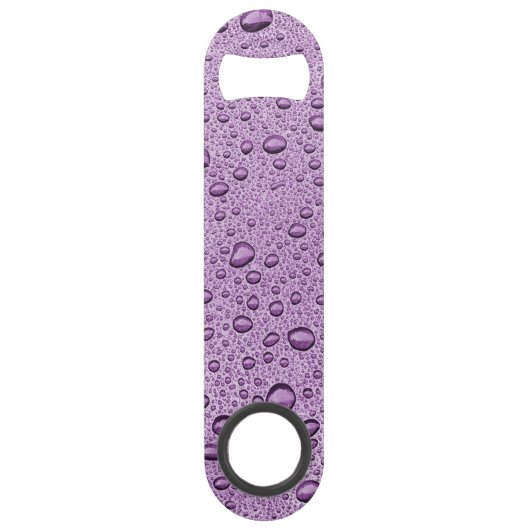 紫の水滴 スピード栓抜き (正面)