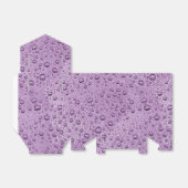 紫の水滴 フェイバーボックス (折り畳みなし)