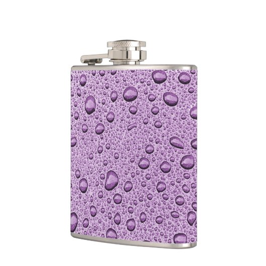 紫の水滴 フラスク (左)