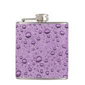 紫の水滴 フラスク (正面)