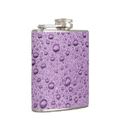 紫の水滴 フラスク (右)