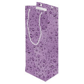 紫の水滴 ワインギフトバッグ (裏面アングル)