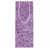 紫の水滴 ワインギフトバッグ (裏面)