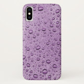紫の水滴 Case-Mate iPhoneケース (裏面)