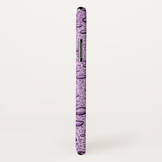 紫の水滴 Case-Mate iPhoneケース (裏面/右)