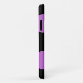 紫の水玉模様、水玉模様パターン、ドット点々のある、 Case-Mate iPhoneケース (裏面/右)