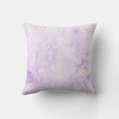 紫の水色エレガント クッション (裏面)