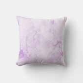 紫の水色エレガント クッション (正面)