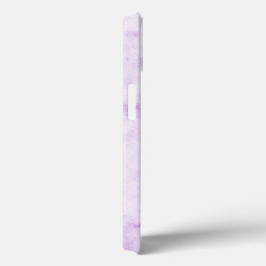 紫の水色エレガント Case-Mate iPhoneケース (裏面 / 右)