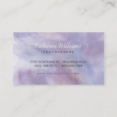 紫の水色 名刺 (裏面)