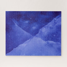 紫の氷は不可能な大人