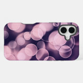 紫の泡 iPhoneケース (裏面横)