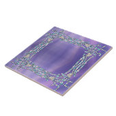 紫の海マーメイドセラミックタイル タイル (側面)